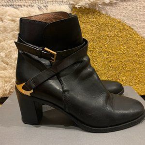 Fratelli Rossetti Stirrup Boot BLK SZ 10.5/41.5